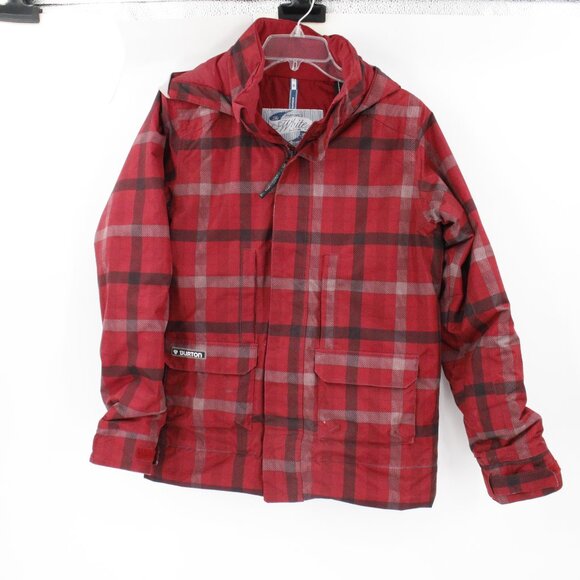 Burton ski jacket boys large Dryride Snowboard The White Collection Bit-O-Heaven - Picture 1 of 15